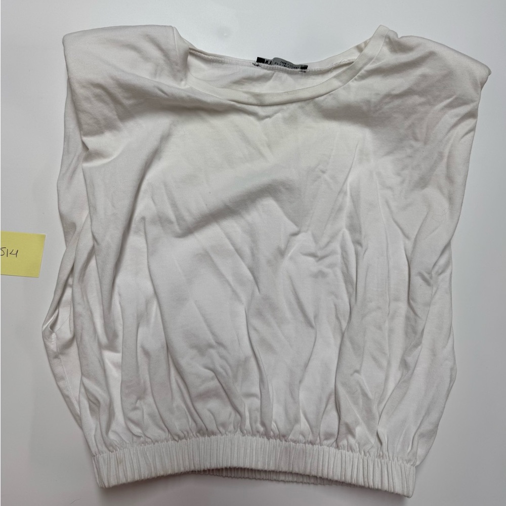 Zara Classic White Tank Top